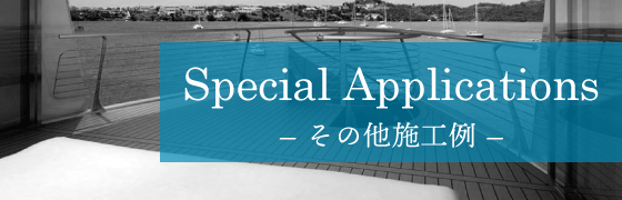 海外施工事例：その他の施工例