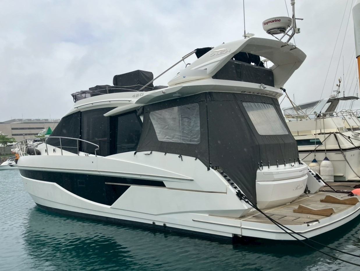 GALEON 460 FLYにフレキシチーク施工のご紹介